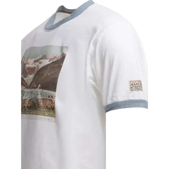 Kapital Ringer Churchill Lake T-Shirt Tag Size 3 Men